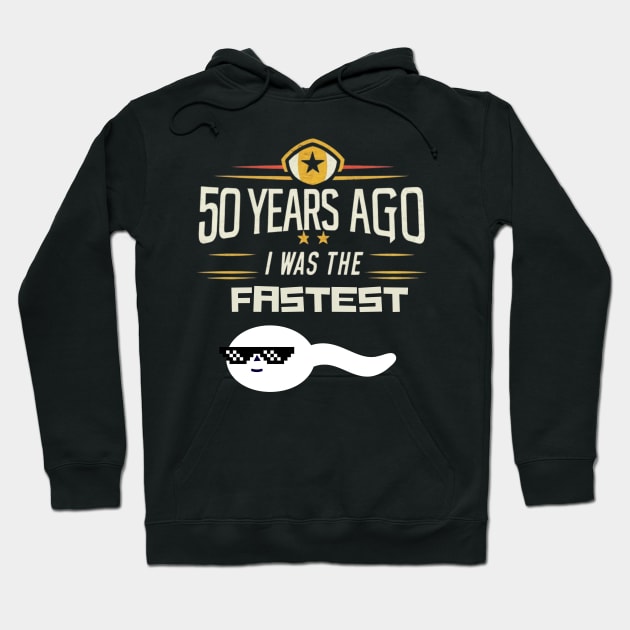 50th-birthday Hoodie by Funny sayings